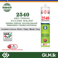 ASMACO 2540  Anti Fungal Silicone Sealant (CLEAR)