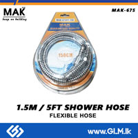 MAK - 675 SHOWER HOSE (FLEXIBLE HOSE CABLE (1.5M /5FT)