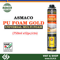 ASMACO PU FOAM GOLD UNIVERSAL MULTI FOAM (750ML)