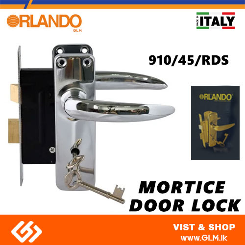 ORLANDO MORTICE DOOR LOCK 910/45 RDS