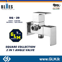 BLUES 2 IN 1 ANGLE VALVE SQUARE COLLECTION SQ-29