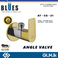 BLUES GOLD CHORM ANGLE VALVE  AT CG -27