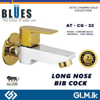 BLUES GOLD CHORM BIB COCK LONG NOSE  AT CG -22