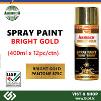 ASMACO Bright Gold Spray Paint 400ML