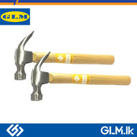 STEEL CLAW HAMMER WOOD HANDLE MEDIUM 500 GRAM