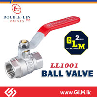 DOUBLE-LIN BRASS BALL VALVE (LL1001) 1/2