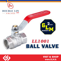 DOUBLE-LIN BRASS BALL VALVE (LL1001) 2 1/2