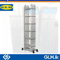 MULTY PURPOSE ALUMINIUM LADDERS HEAVY (5X 5) - 20FT