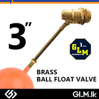 HEAVY-DUTY BRASS BALL FLOAT VALVES  3”