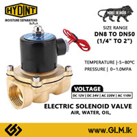 HYDINT ELECTRIC SOLENOID VALVE DC 12V DN 50 | 2