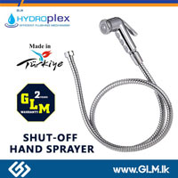 HYDROPLEX  BIDET SPRAY WHITE WITH SS HOSE