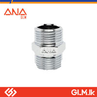 ANA BRASS BARRELL NIPPLE CHROME PLATED  3/4