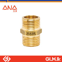 ANA BRASS BARRELL NIPPLE  1/2