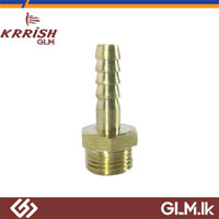 KRRISH BRASS HOSE NIPPLE 3/8