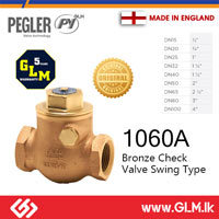 PEGLER BRONZE CHECK VALVE – SWING TYPE  DN32 (1¼