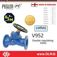 PEGLER DOUBLE REGULATING VALVE DN100 (4