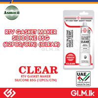 ASMACO RTV Gasket Maker  Silicone 85g  (12pcs/ctn) (CLEAR)