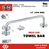 SN J4 540 SS TOWEL ROD 12