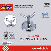 SN J4-210 2 PINS WALL PEGS