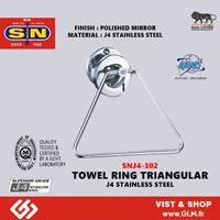 SNJ4-302 TOWEL RING TRIANGULAR