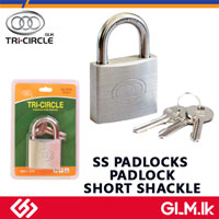 TRICIRCLE SS PADLOCKS SHORT SHACKLE  2