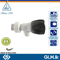 DKI ANGLE VALVE BLACK HEAD 1/2