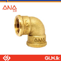 ANA BRASS ELBOW FF THREAD  1/2